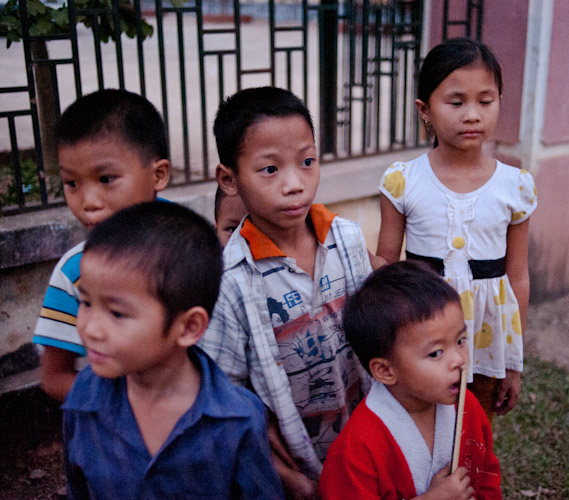 Groupe d'écoliers, Nord Vietnam, 2010